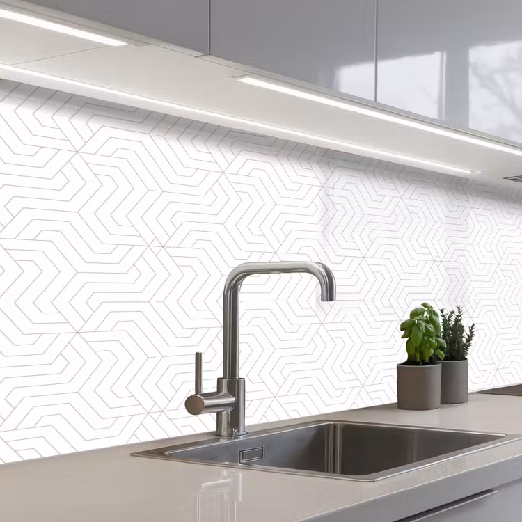 Keuken achterwand - Patroon - Lijn - Design - Kleur — 2
