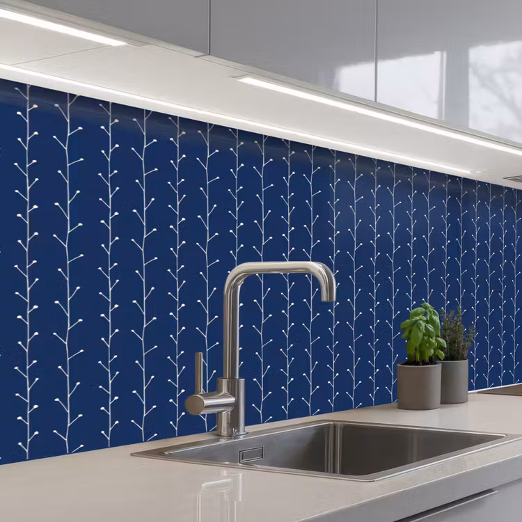 Keuken achterwand - Planten - Patroon - Japan — 2