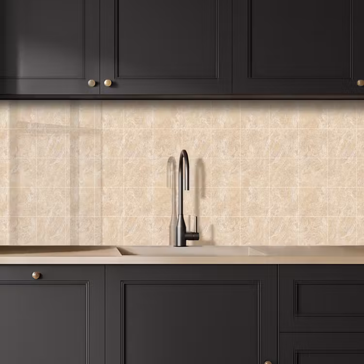 Keuken achterwand - Marmer - Tegels - Beige — 6