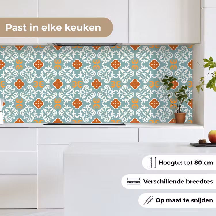 Keuken achterwand - Patronen - Bloemen - Abstract — 7