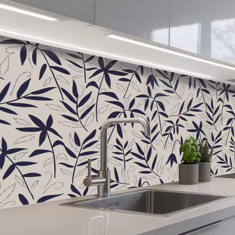 Keuken achterwand - Planten - Japan - Patronen — 2