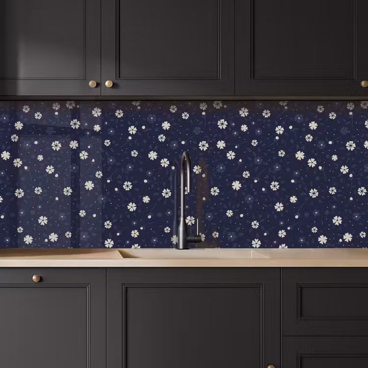 Keuken achterwand - Sakura - Bloemen - Japans - Patronen — 6