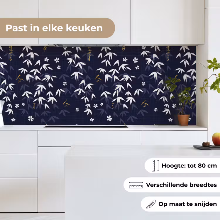 Keuken achterwand - Sakura - Bloesem - Patroon - Japan — 7