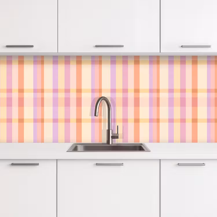 Keuken achterwand - Pastel - uitpatroon - Geometrisch — 4
