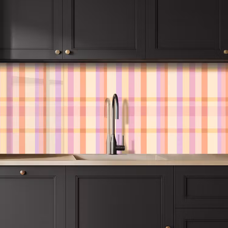 Keuken achterwand - Pastel - uitpatroon - Geometrisch — 6
