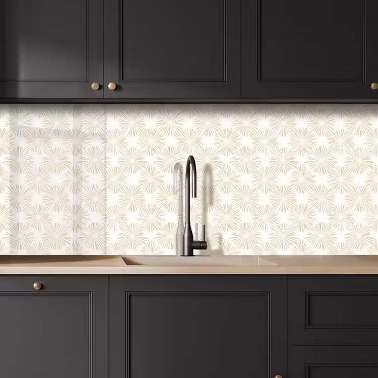 Keuken achterwand - Abstract - Motief - Beige — 6