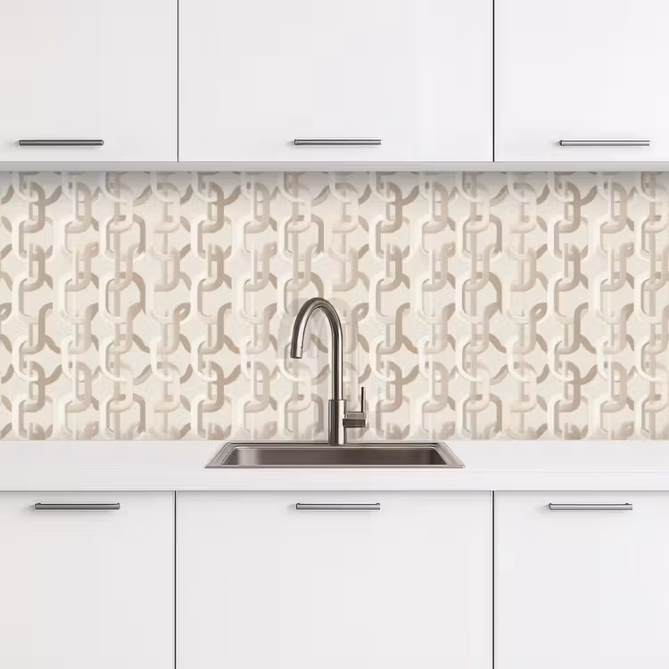 Keuken achterwand - Motief - Abstract - Beige — 4