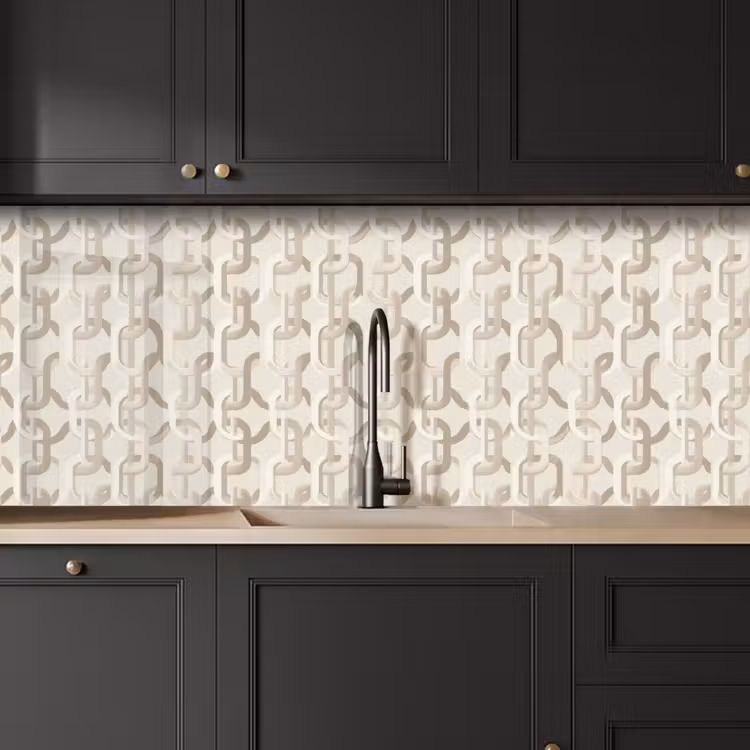 Keuken achterwand - Motief - Abstract - Beige — 6