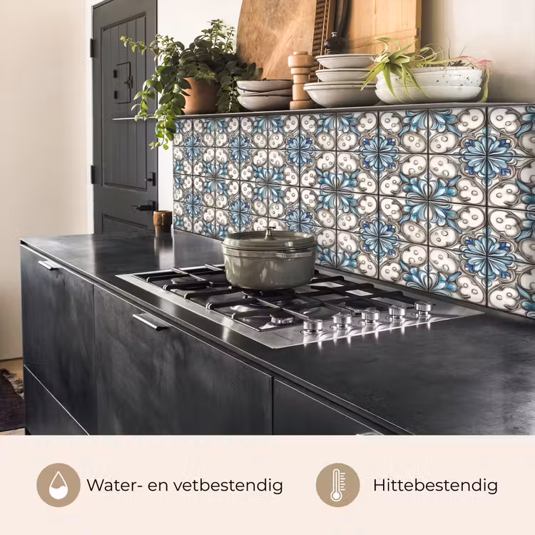 Keuken achterwand - Barok - Tegel - Kleurrijk — 5