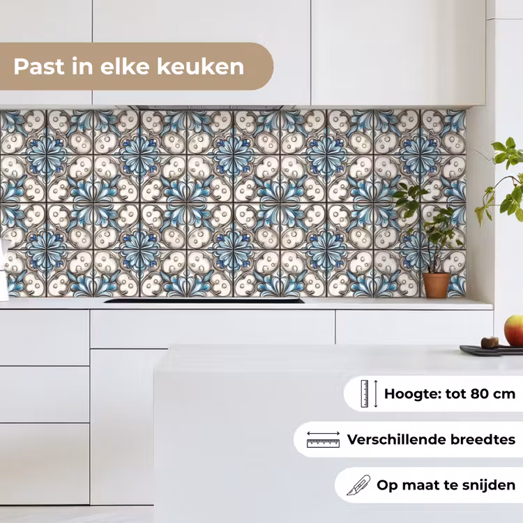 Keuken achterwand - Barok - Tegel - Kleurrijk — 7