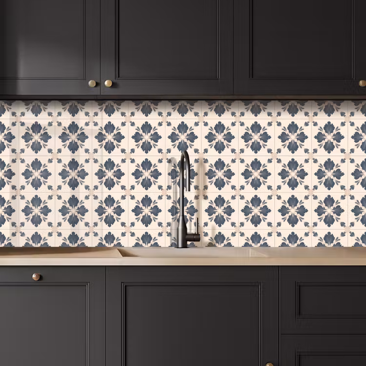 Keuken achterwand - Bladvorm - Klassiek - Kleurrijk — 6