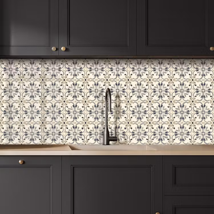 Keuken achterwand - Floraal - Patroon - Kleurrijk — 6
