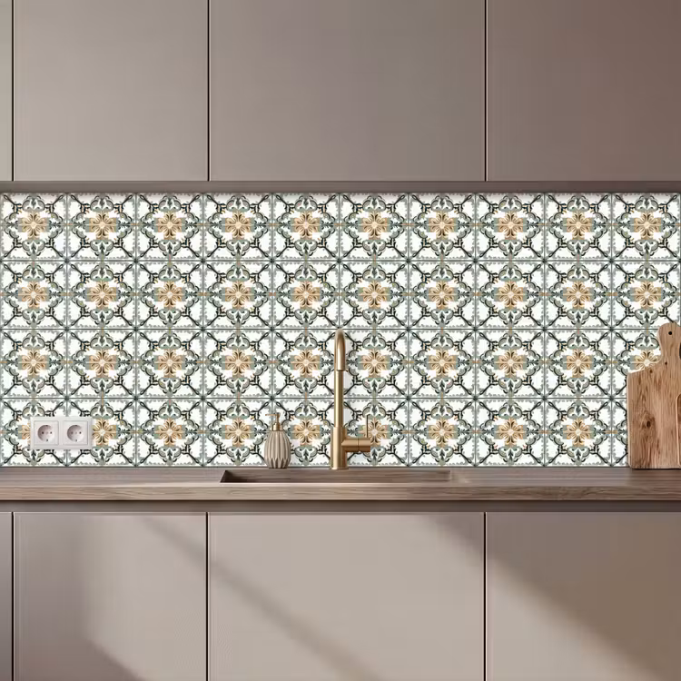 Keuken achterwand - Floraal - Verweerd - Keurrijk — 1