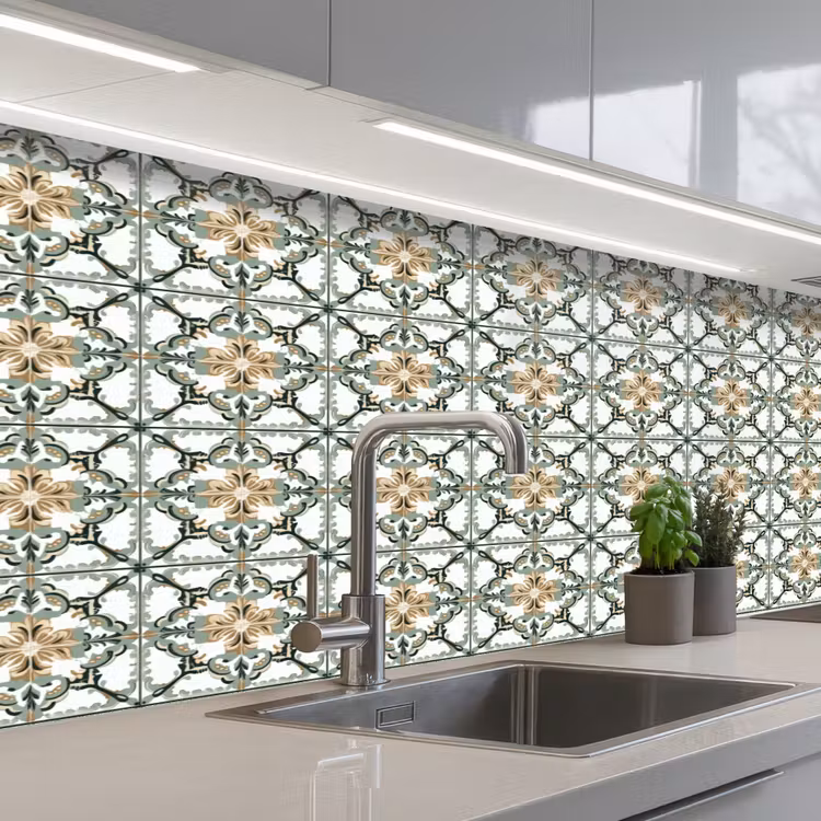 Keuken achterwand - Floraal - Verweerd - Keurrijk — 2