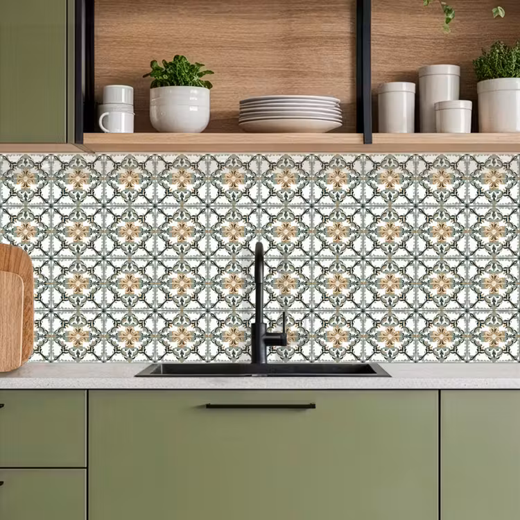 Keuken achterwand - Floraal - Verweerd - Keurrijk — 8
