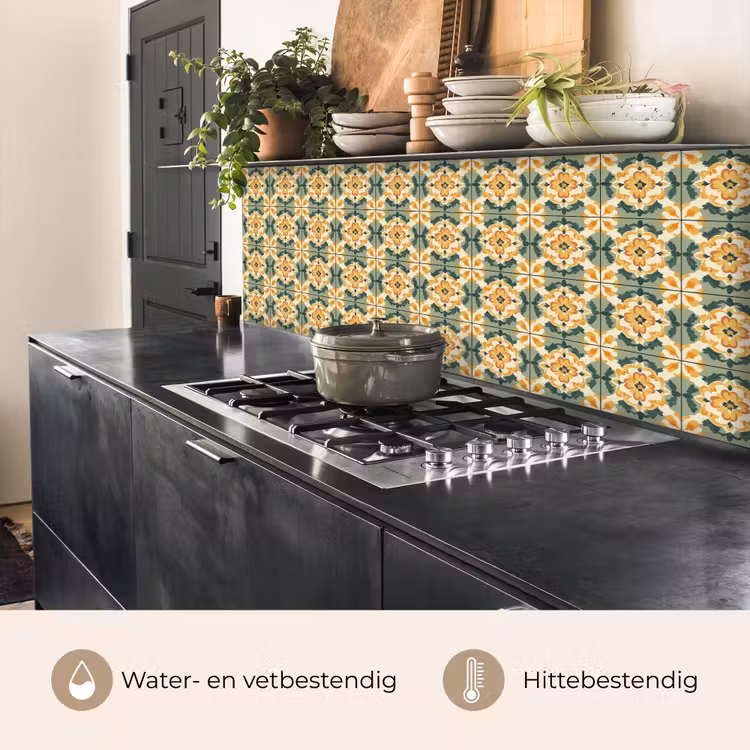 Keuken achterwand - Keramiek - Verweerd - Kleurrijk — 5