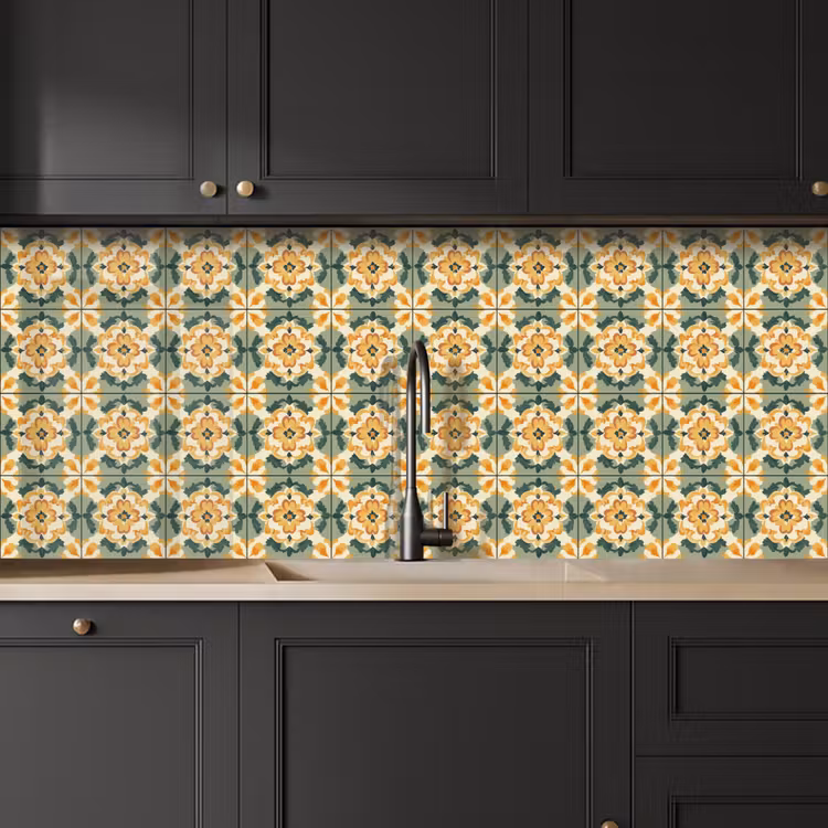 Keuken achterwand - Keramiek - Verweerd - Kleurrijk — 6