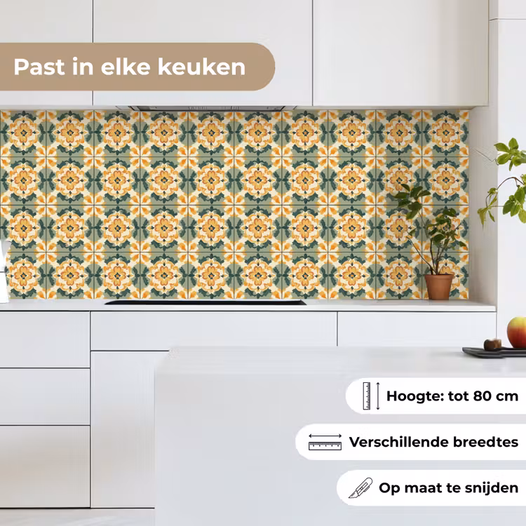 Keuken achterwand - Keramiek - Verweerd - Kleurrijk — 7
