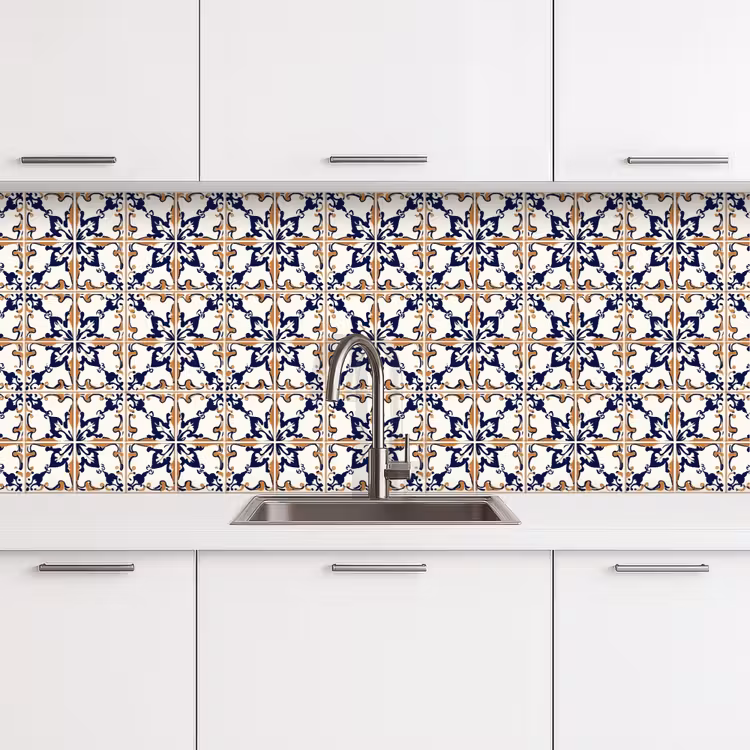 Keuken achterwand - Klassiek - Patroon - Kleurrijk — 4