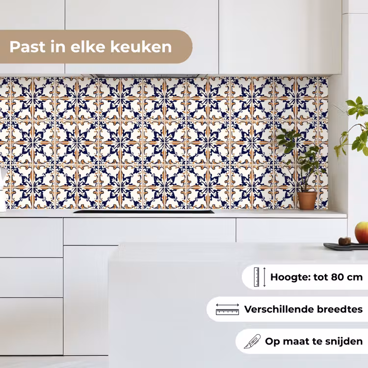 Keuken achterwand - Klassiek - Patroon - Kleurrijk — 7