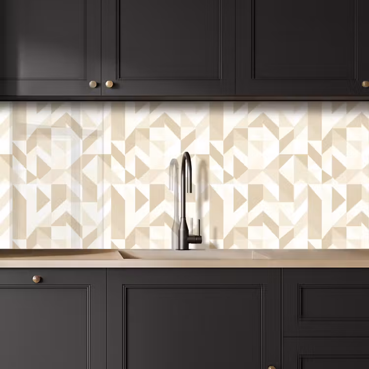 Keuken achterwand - Modern - Abstract - Beige — 6