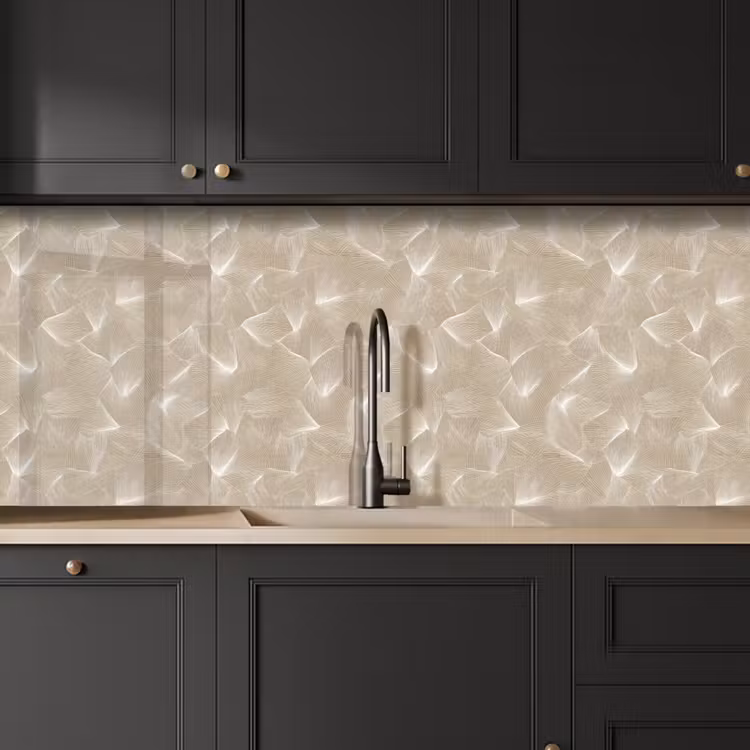Keuken achterwand - Organisch - Textuur - Beige — 6