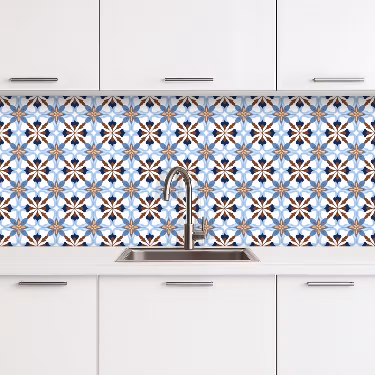 Keuken achterwand - Ornament - Tegel - Kleurrijk — 4