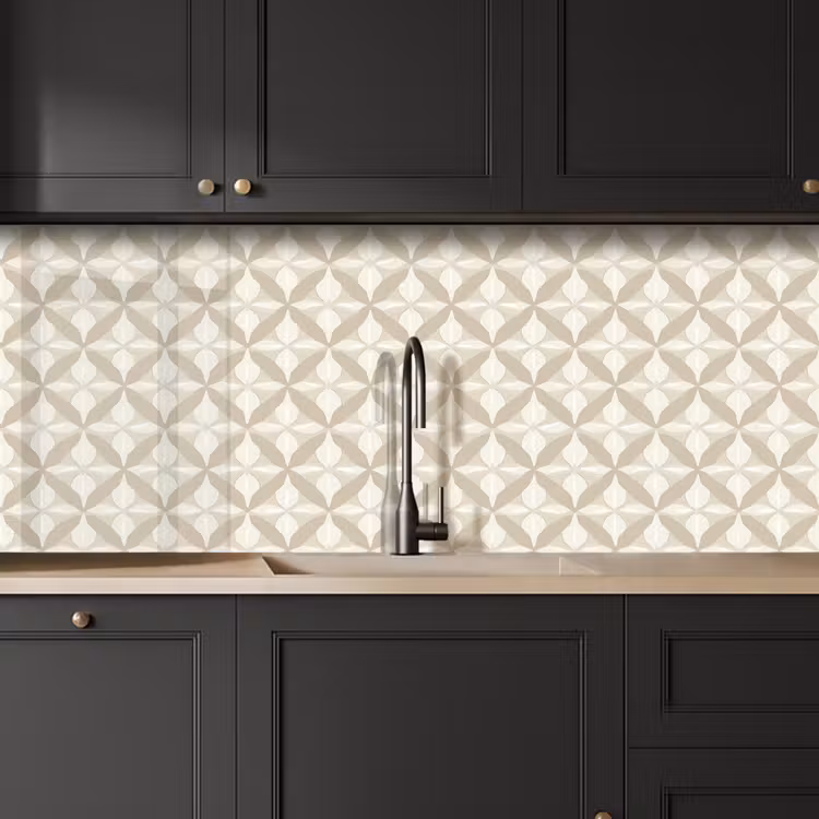 Keuken achterwand - Patroon - Klassiek - Beige — 6