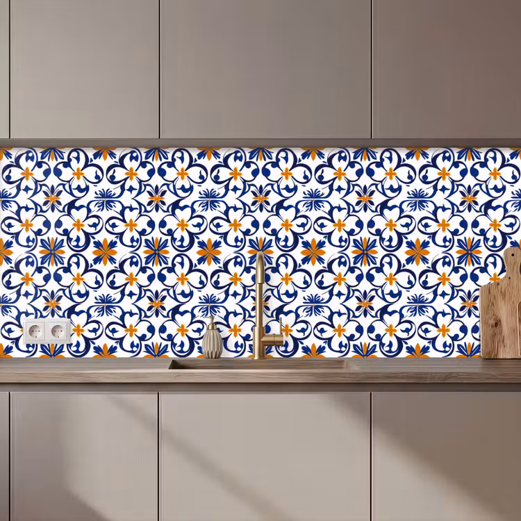 Keuken achterwand - Patroon - Modern - Kleurrijk — 1