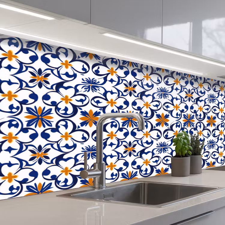 Keuken achterwand - Patroon - Modern - Kleurrijk — 2