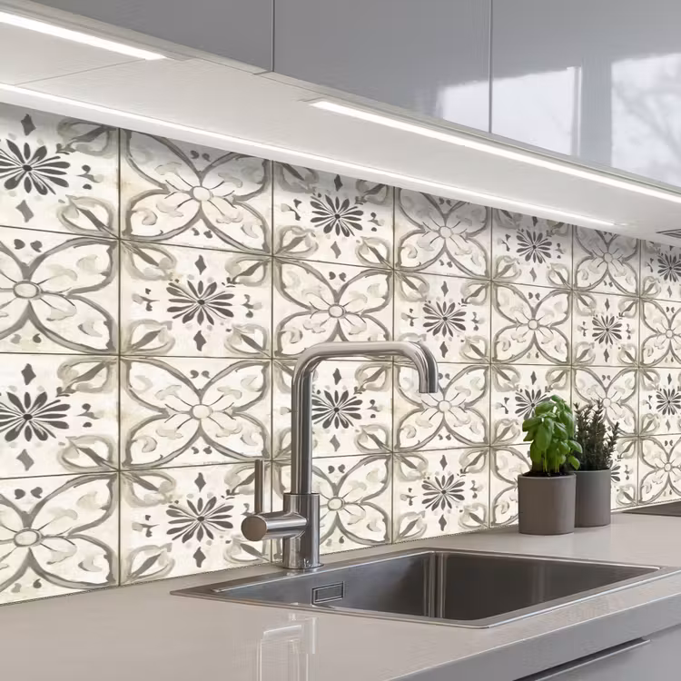 Keuken achterwand - Antiek - Tegel - Beige — 2