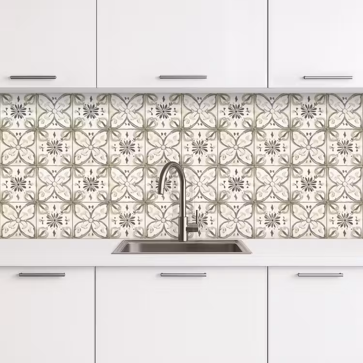 Keuken achterwand - Antiek - Tegel - Beige — 4