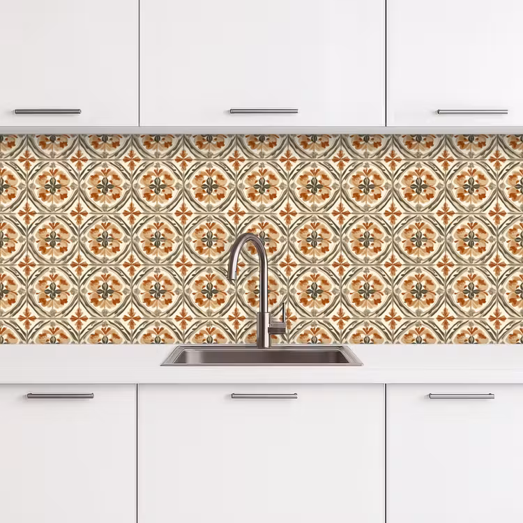 Keuken achterwand - Elegant - Antiek - Kleurrijk — 4