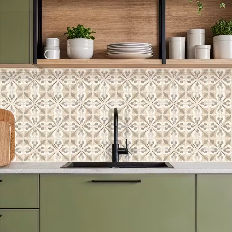 Keuken achterwand - Tegel - Motief - Beige — 8
