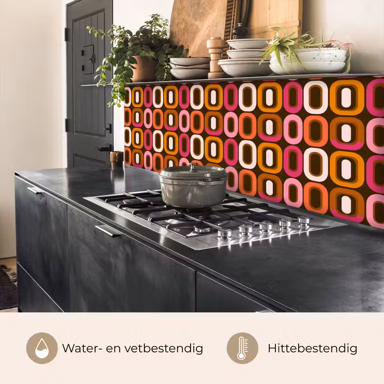 Keuken achterwand - Modern - Retro - Kleurrijk — 5