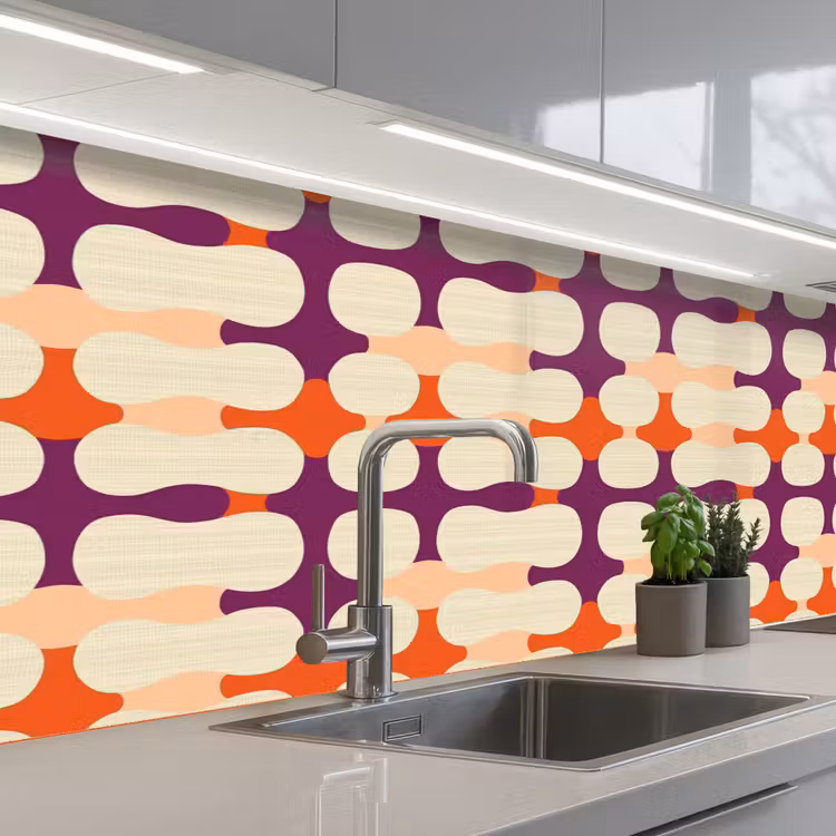Keuken achterwand - Modern - Patroon - Kleurrijk — 2
