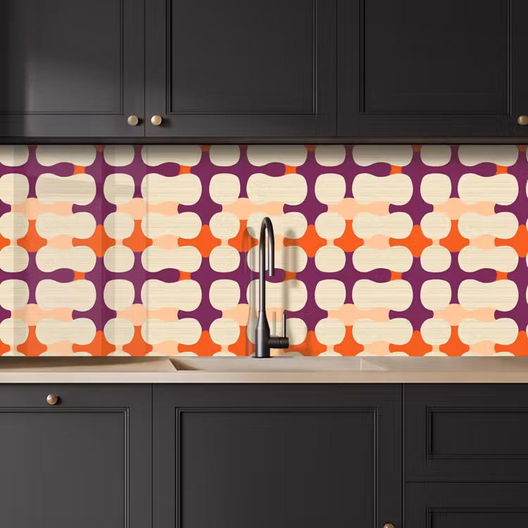 Keuken achterwand - Modern - Patroon - Kleurrijk — 6