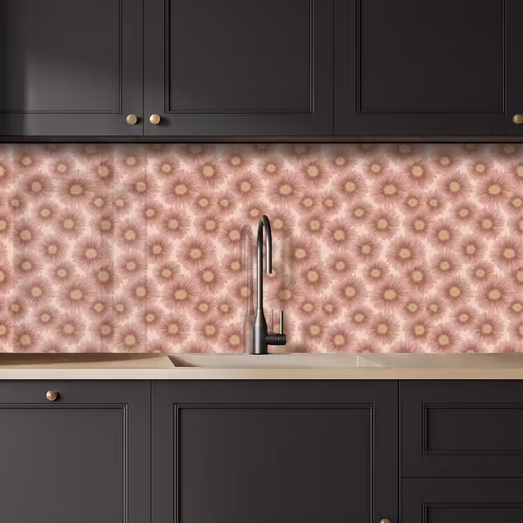 Keuken achterwand - Gerbera - Bloemen - Roze — 6