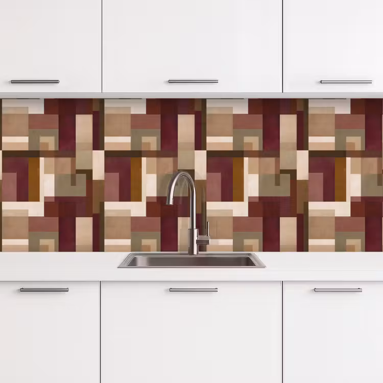 Keuken achterwand - Modern - Geometrie - Kleurrijk — 4