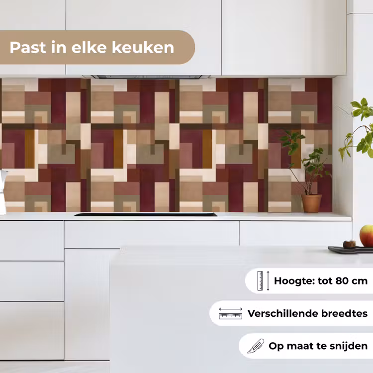 Keuken achterwand - Modern - Geometrie - Kleurrijk — 7