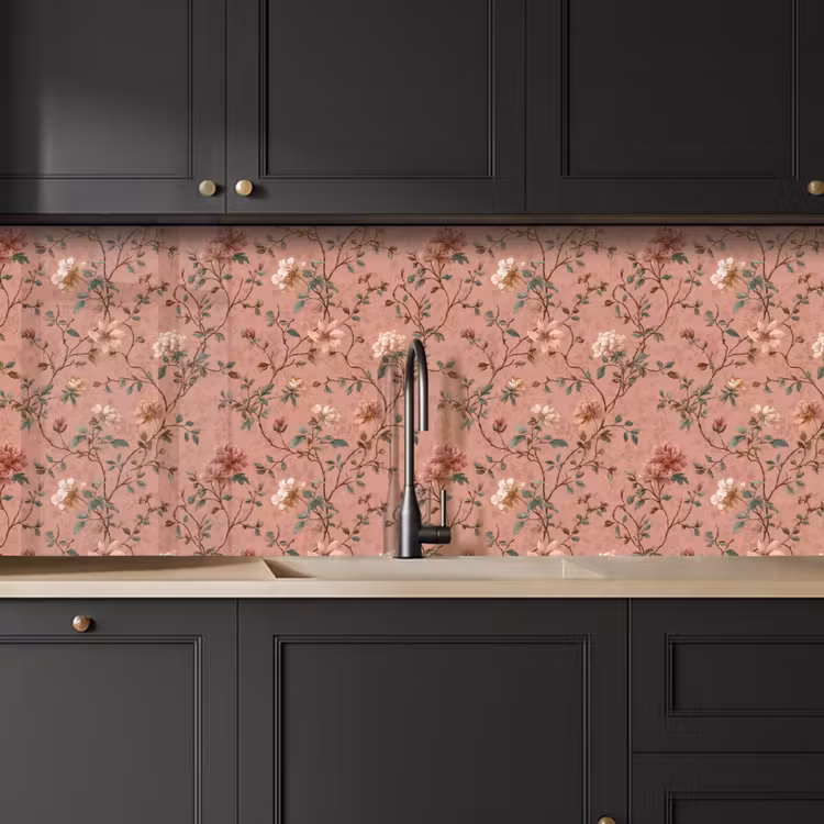 Keuken achterwand - Botanisch - Bloemen - Roze — 6