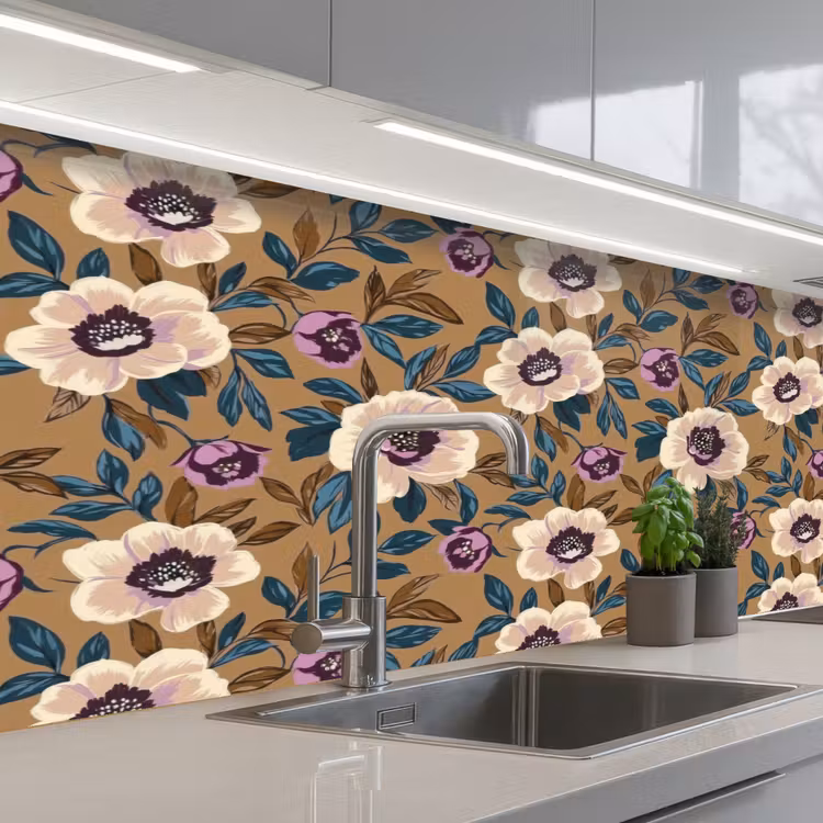 Keuken achterwand - Floraal - Stilleven - Kleurrijk — 2