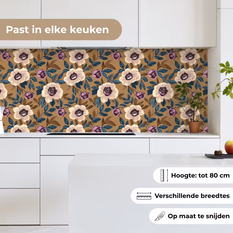 Keuken achterwand - Floraal - Stilleven - Kleurrijk — 7