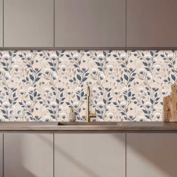 Keuken achterwand - Klassiek - Botanisch - Kleurrijk — 1