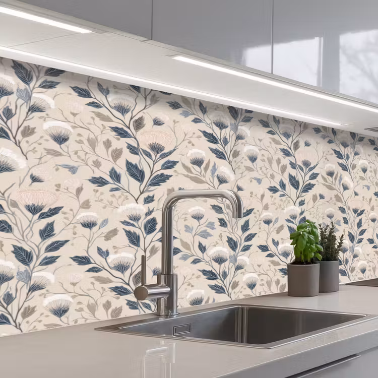 Keuken achterwand - Klassiek - Botanisch - Kleurrijk — 2