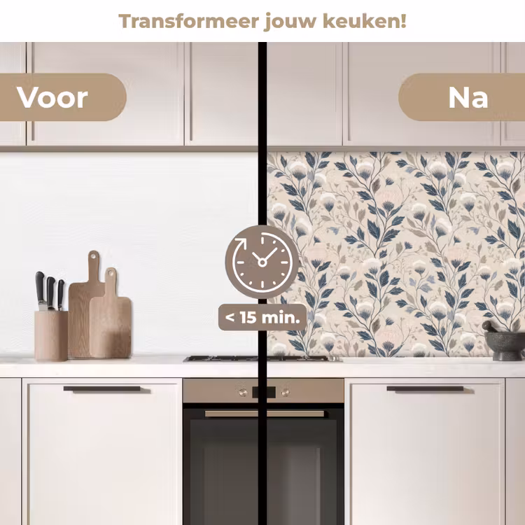 Keuken achterwand - Klassiek - Botanisch - Kleurrijk — 3