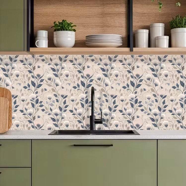 Keuken achterwand - Klassiek - Botanisch - Kleurrijk — 8