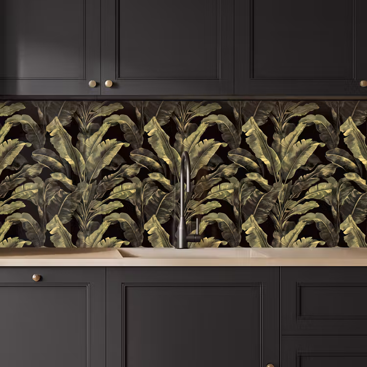 Keuken achterwand - Botanisch - Bladeren - Groen — 6