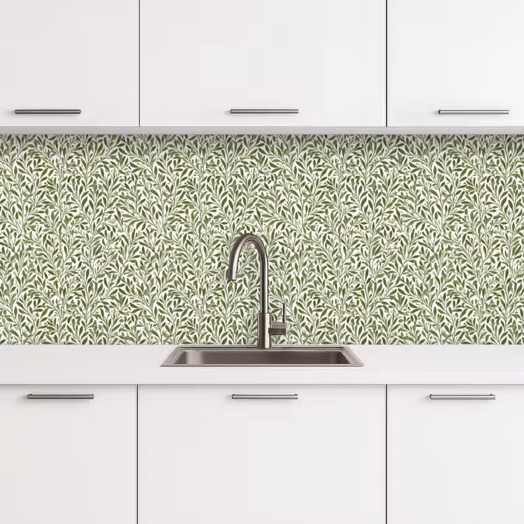 Keuken achterwand - Botanisch - Takken - Groen — 4
