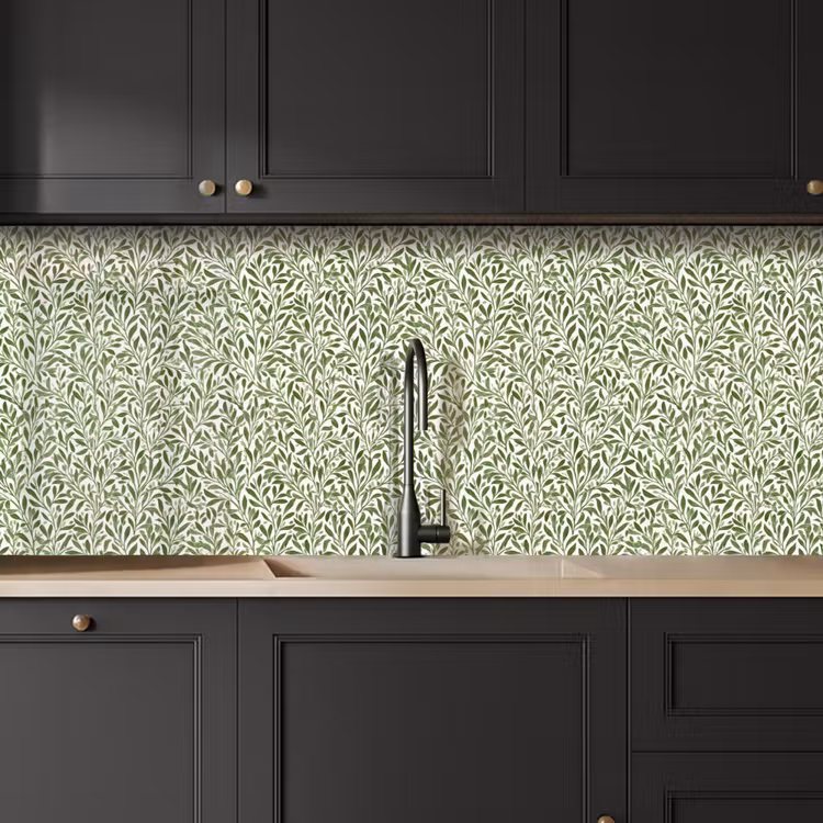 Keuken achterwand - Botanisch - Takken - Groen — 6
